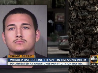 Man accused of filming woman in Party City dressing room