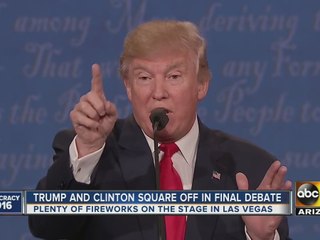 The final presidential debate before Nov. 8 is over