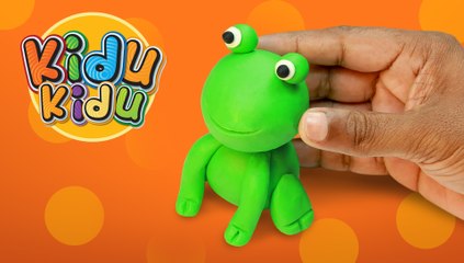 How to make Play doh Baby Frog | Fun and Learn DIY for Kids