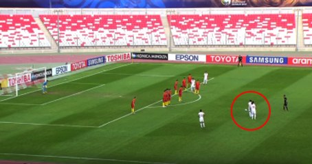 Tacik Futbolcular, Çin Maçında Frikik Organizasyonu Yaptı