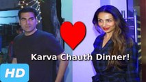 SHOCKING: Arbaaz Khan And Malaika Arora Khan Spotted Together | Karva Chauth Dinner