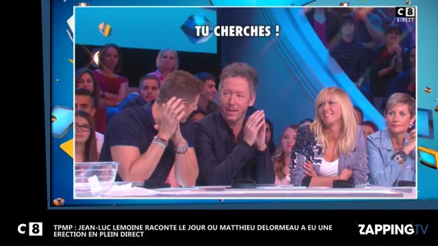 TPMP : Matthieu Delormeau séduit par Jean-Luc Lemoine ? Il a une érection en plein direct (Vidéo)