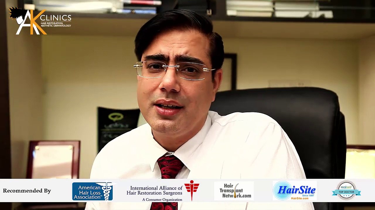 What are the causes of hair loss in Men : AKClinics