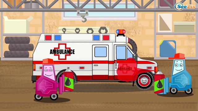 Мультики про машинки Пожарная Машина Полицейская Машинка Развивающий мультик: МАШИНЫ ПОМОЩНИКИ.