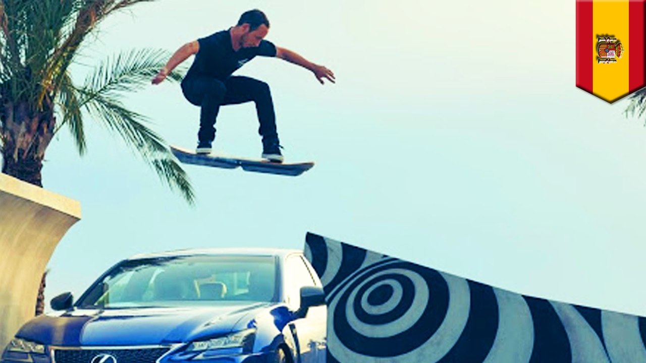 Lexus Hoverboard ลอยได้ด้วยสนามแม่เหล็ก