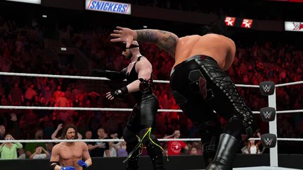 WWE 2K17 baron corbin v eazy b
