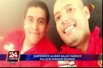 Bomberos héroes: ¿Quién fue Alonso Salas Chanduví?