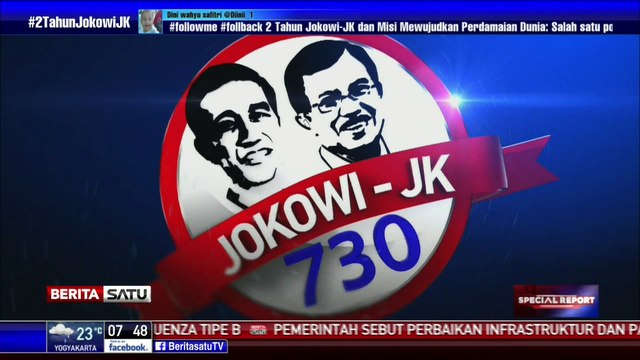 Ucapan Selamat Dua Tahun Pemerintahan Jokowi-JK dari Elvyn G. Masassya