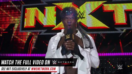 Shinsuke Nakamura is interrupted by Patrick Clark: WWE NXT, Oct. 19, 2016
