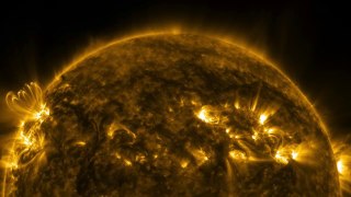 La Nasa muestra un espectacular video del sol en 4K.
