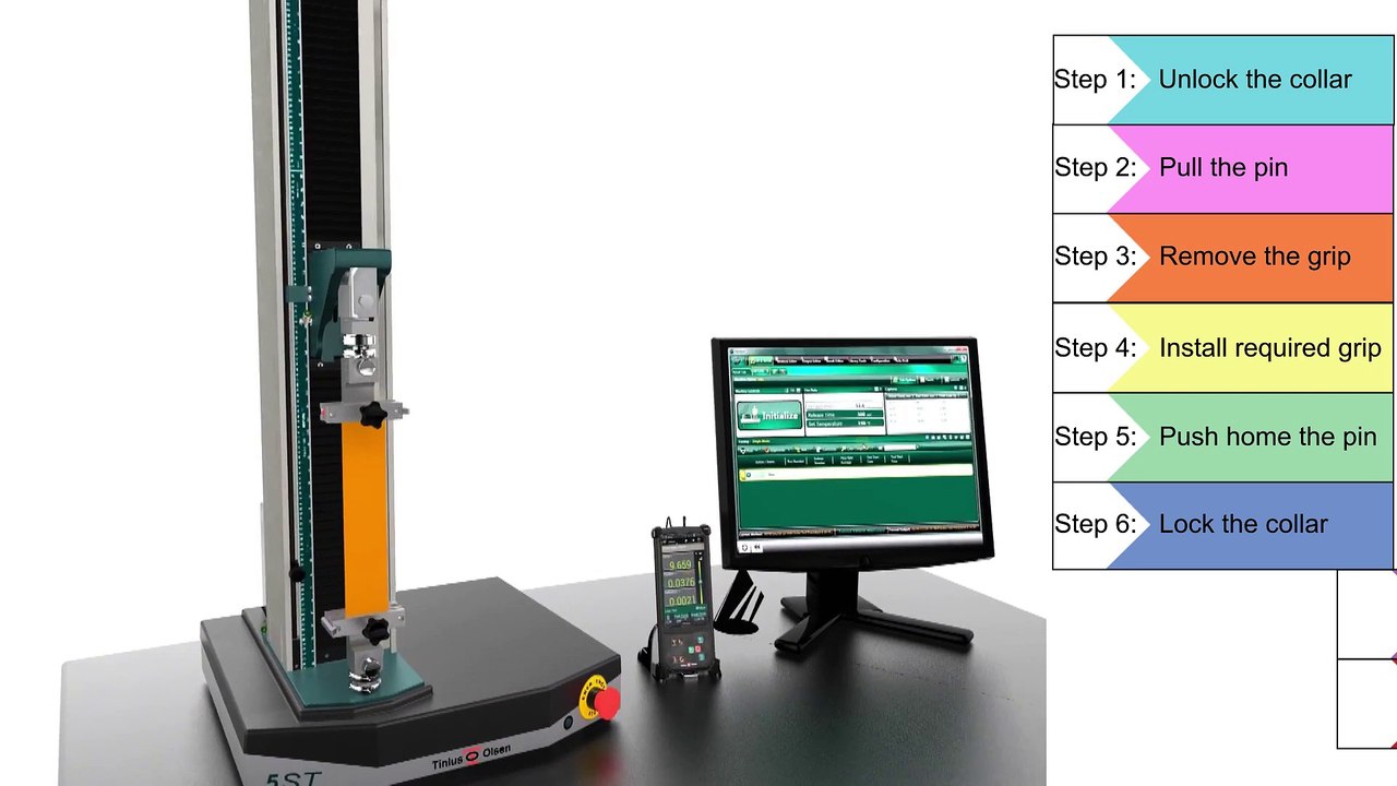 Tinius Olsen ST Series Gripping Solutions