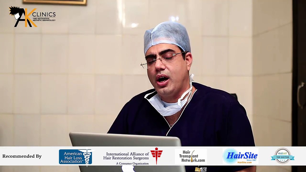How is graft harvesting or extraction in Hair Transplant is different at AKClinics