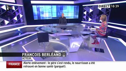 François Berléand, invité de Morandini Live, sur iTélé
