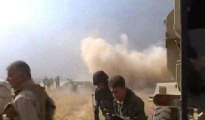 Başika'da canlı yayın sırasında patlama