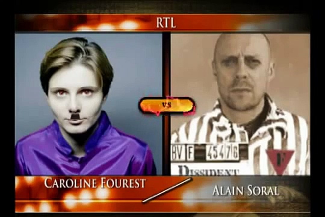 Alain Soral VS Caroline Fourest à propos de dieudonné