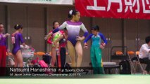 Natsumi Hanashima All Japan Junior Gymnastics Championship 2016 FX