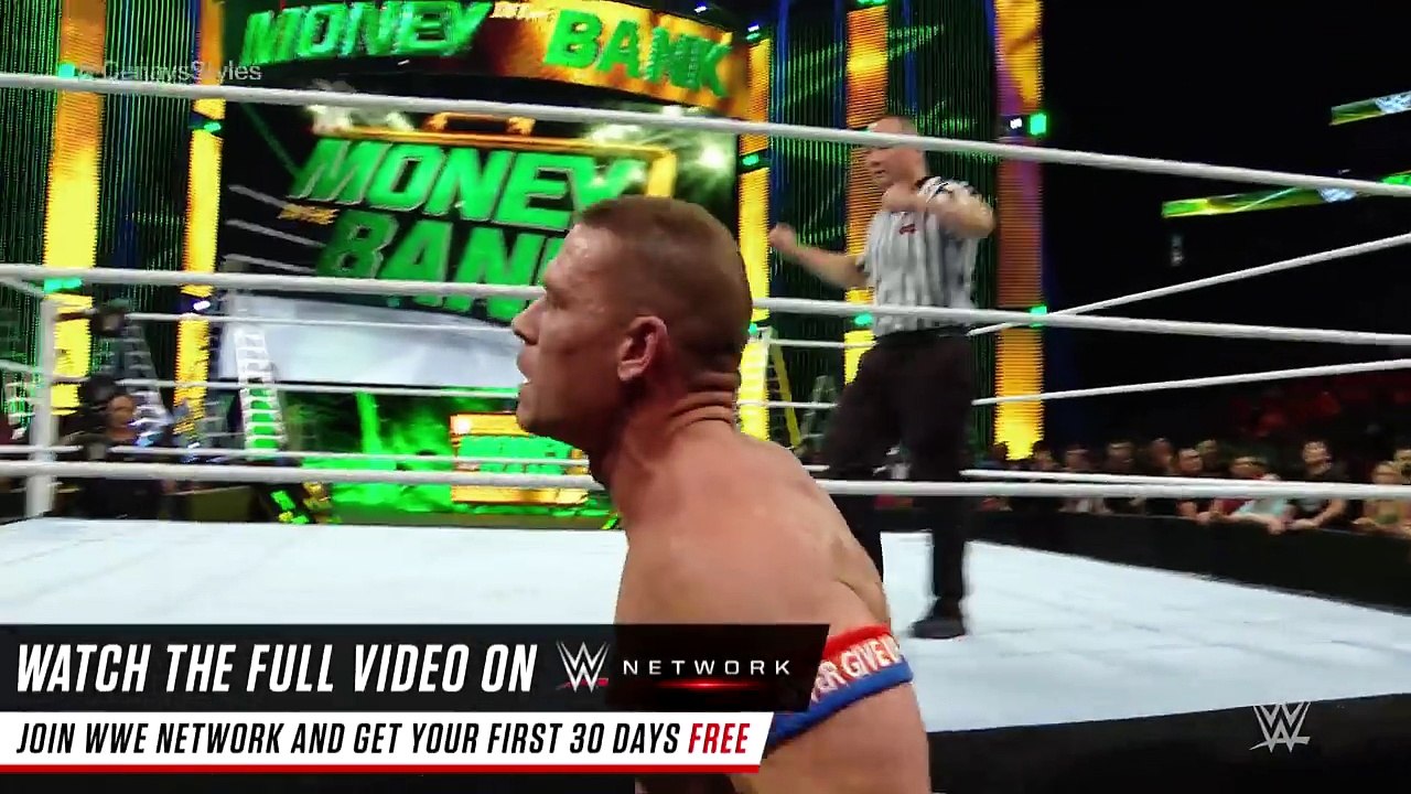 AJ Styles vs. John Cena: WWE Money in the Bank 2016 on WWE Network