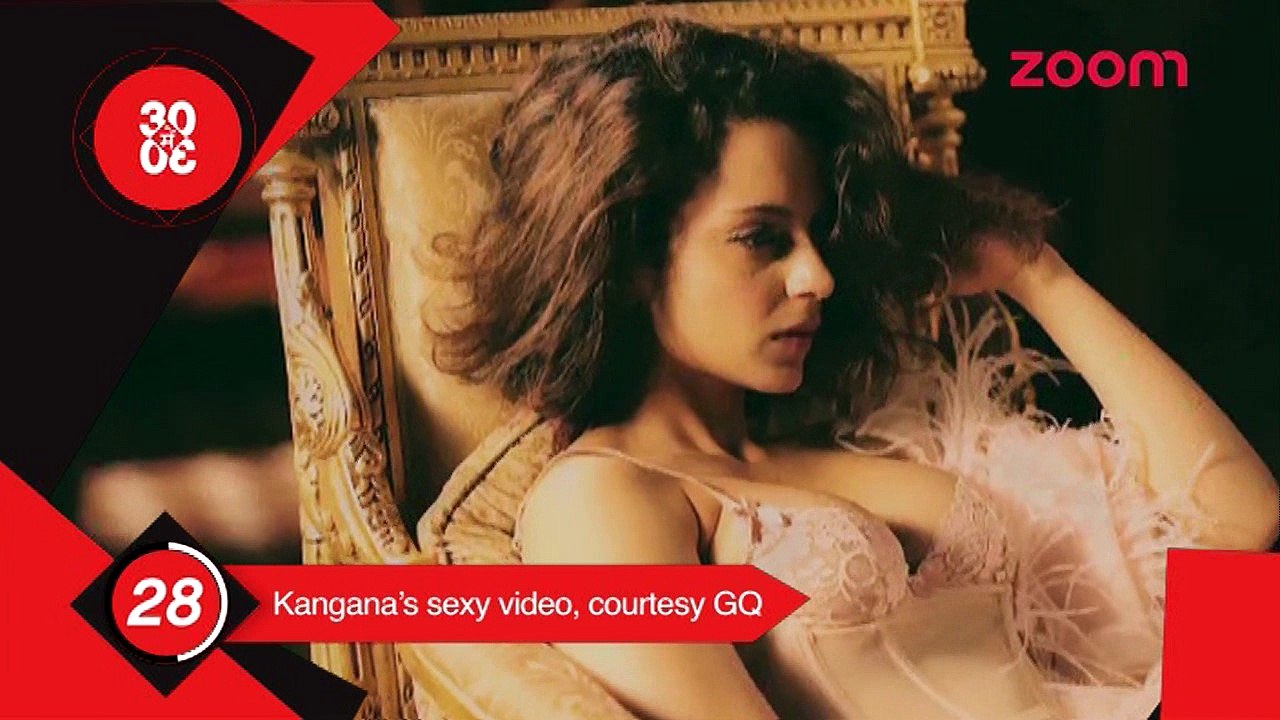Kangana's Hot Photoshot,Shahid Shies Away From Donald Trump