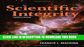 [PDF] Scientific Integrity: Text and Cases in Responsible Conduct of Research Full Collection
