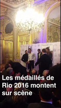 Story du Sénat : Les médaillés des jeux olympiques et paralympiques de #RIO2016 au Sénat