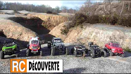 Modélisne à Nantes : 6 Scale et Crawler sur Pentes et Dunes de sable avec enfants à Abbaretz