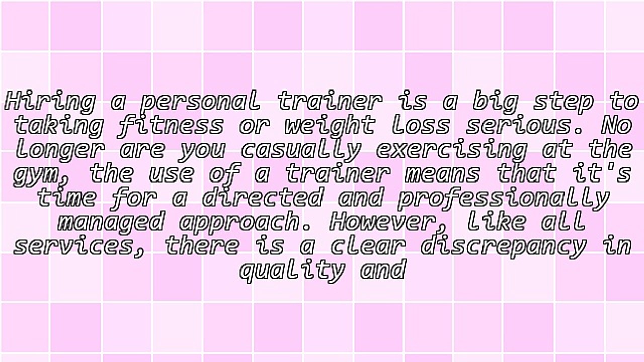 The 5 Criteria to Judge Your Personal Trainer On