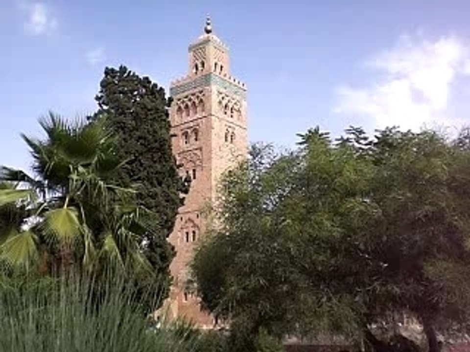 Marrakech koutoubia athan