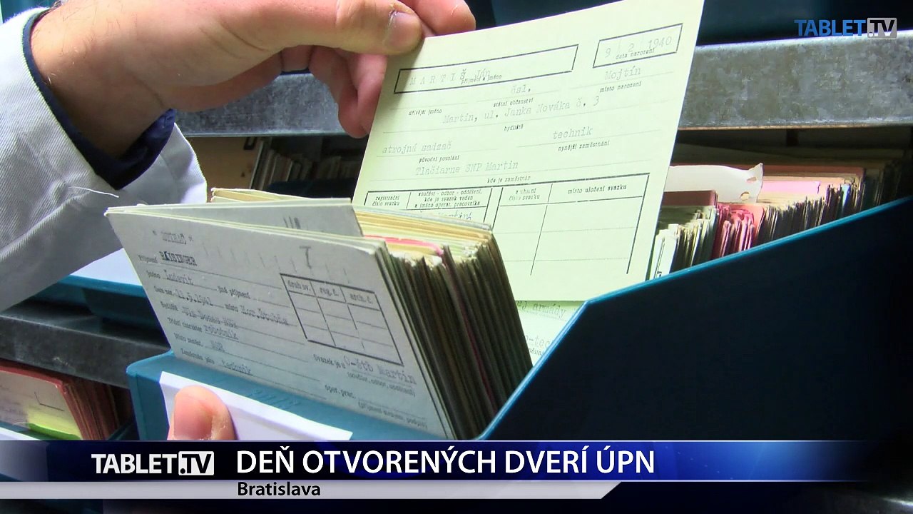 Ústav pamäti národa zorganizoval svoj prvý Deň otvorených dverí