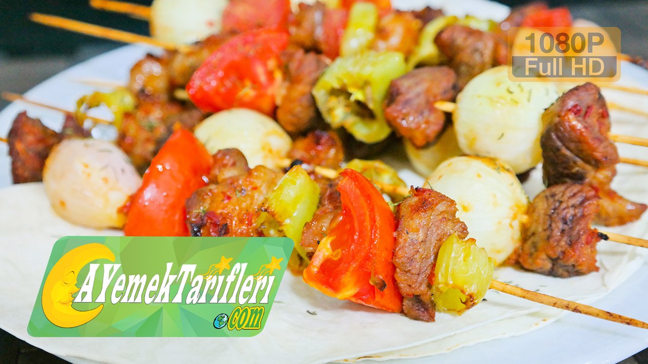 Fırında Kuzu Şiş Nasıl Yapılır? Fırında Kuzu Şiş Tarifi Et Şiş