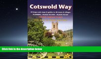 Choose Book Cotswold Way: 44 Large-Scale Walking Maps   Guides to 48 Towns and Villages Planning,