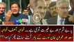 Khawaja Saad, Khawaja Asif & Imran Khan Passing Intense Words Outside Court
