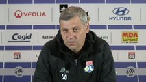 Foot - L1 - OL : Genesio «Je ne suis pas agacé»