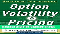 [PDF] Option Volatility and Pricing: Advanced Trading Strategies and Techniques, 2nd Edition Full