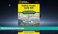 Choose Book Indian Peaks, Gold Hill (National Geographic Trails Illustrated Map)