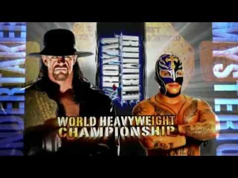 WWE UNDERTAKER VS REY MYSTERIO WWE ROYAL RUMBLE FULL MACTH