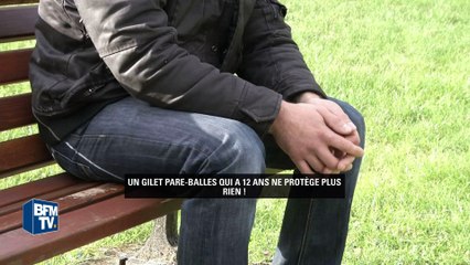 "Mon gilet pare-balles a 12 ans, il ne me protège plus", témoigne un policier