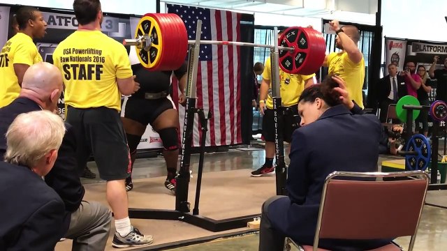 Squat à 456 kilos pour Ray Williams
