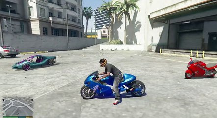 GTA V SUZUKI HYABUSA DRAG BIKE OFFICIAL