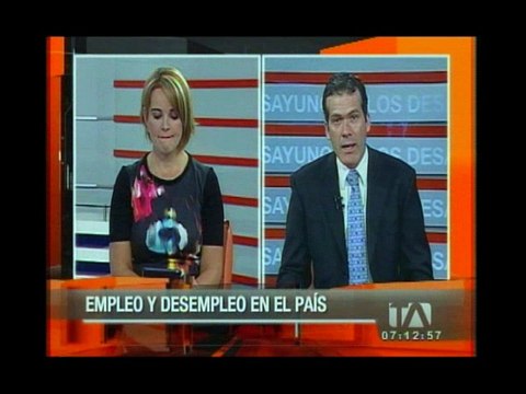 Alberto Acosta Burneo habla sobre cifras de empleo y desempleo en Ecuador