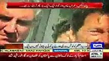 Khawaja Saad, Khawaja Asif & Imran Khan Face To Face Outside Court