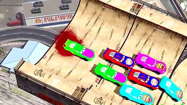 Disney Cars Pixar - Disney Cars Pixar Spiderman - Disney Pixar Cars Lightning Mcqueen Colors 2016