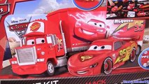 Drawing Disney Cars Mack Truck Hauler Klip Kitz Lightning McQueen Awesome Buildable Toys
