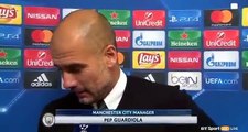 Barcelona vs Manchester City 4-0 ● Pep Guardiola Post Match interview