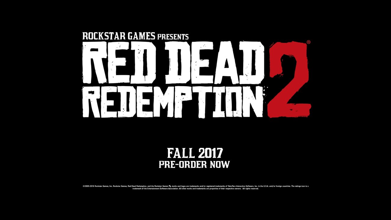 Red Dead Redemption 2 Trailer (Official Trailer)