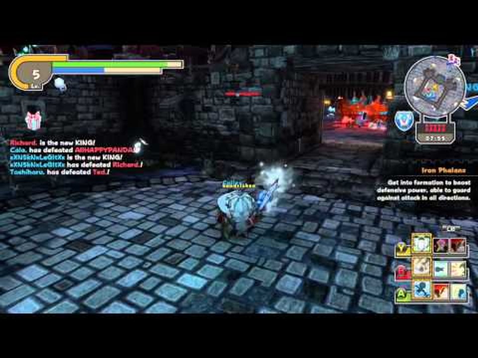 I rasta happy fighting in HAPPY WARS