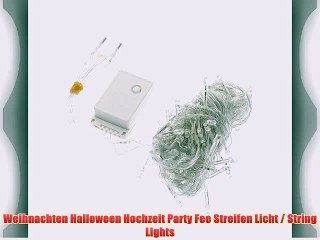 Download Video: Wasserdicht 10m-100 LED 6W RGB LED Streifen Weihnachtsdekoration Light (220V)