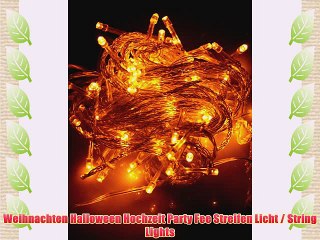 Download Video: 10M 100 LED-Yellow Light LED Weihnachtsdekoration String Light (220V)