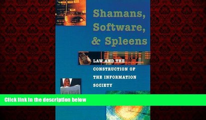 READ book  Shamans, Software and Spleens : Law and the Construction of the Information Society