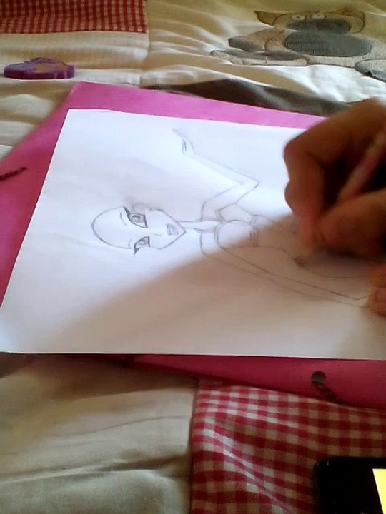 Fay's new Enchantix design, drawing video [Summer 2015]