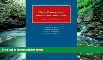 Big Deals  Civil Procedure (University Casebook Series)  Full Ebooks Best Seller